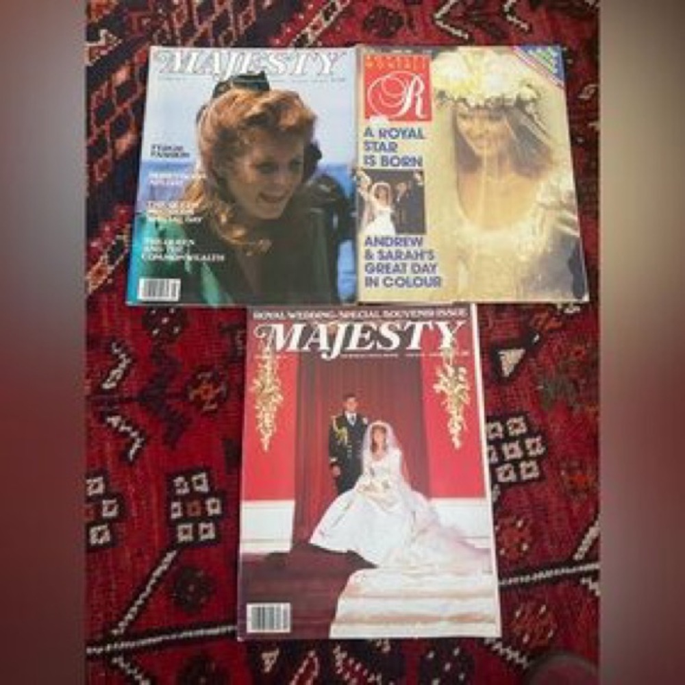Royal Wedding Collector Coffee Table Book - Red Cover